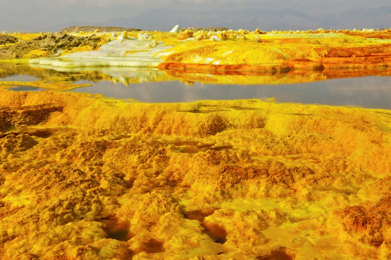вулкан Даллол (Эфиопия). Фото / Dallol volcano (Ethiopia). Photo