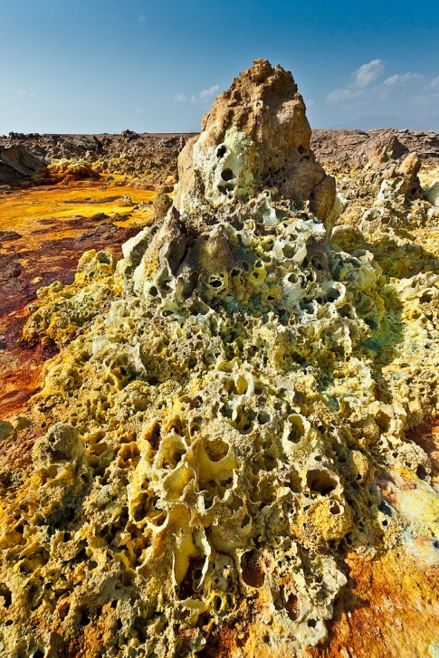 вулкан Даллол (Эфиопия). Фото / Dallol volcano (Ethiopia). Photo