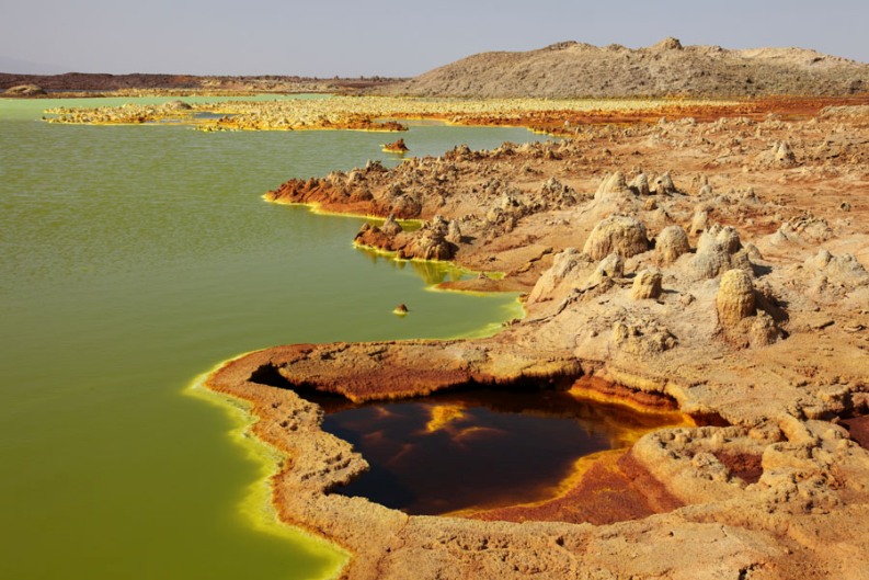 вулкан Даллол (Эфиопия). Фото / Dallol volcano (Ethiopia). Photo
