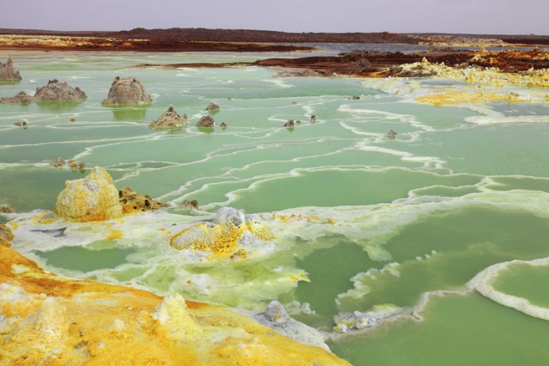 вулкан Даллол (Эфиопия). Фото / Dallol volcano (Ethiopia). Photo