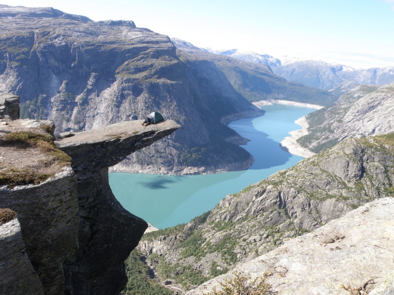 Скала Язык Тролля (Норвегия). Фото / Trolltunga. Photo